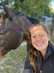 Bricole Reincke Selfie With Horse Smiling 3 Min