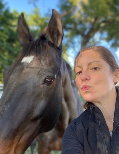Bricole Reincke Selfie W Horse Kissy Facejpg Min