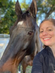 Bricole Reincke Selfie With Horse Smiling Min