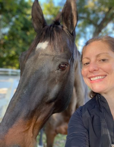 Bricole Reincke Selfie With Horse Smiling Min